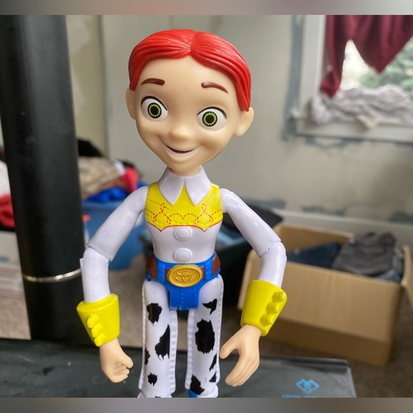 Toy Story JESSE Doll Hard Plastic Hair 8.5” Great Cond Disney Arms/Legs turn - Picture 6 of 7